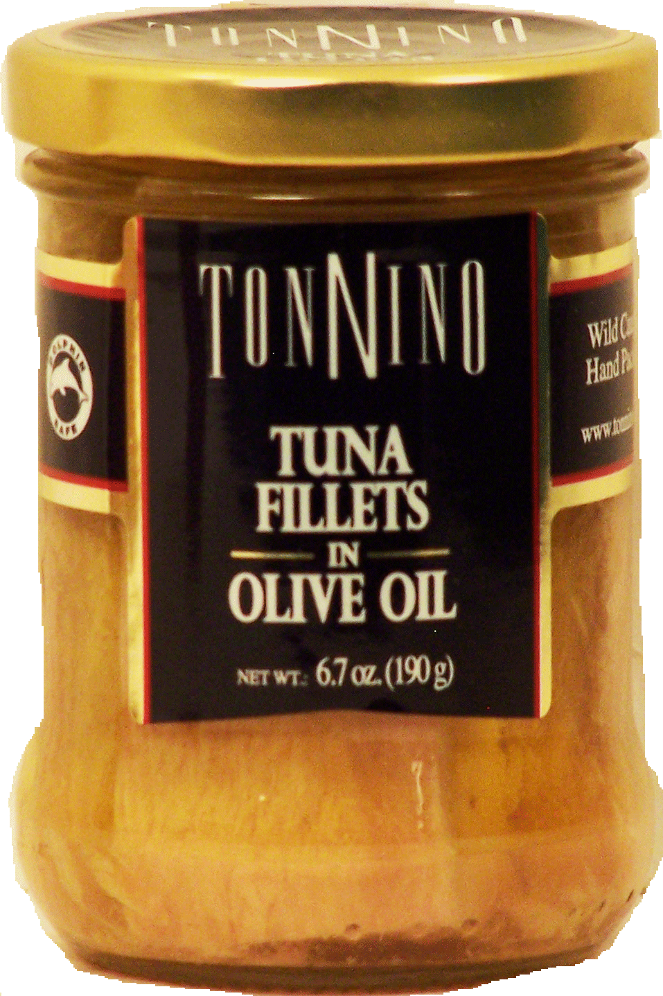 Tonnino  tuna fillets in olive oil, wild caught, hand packed, dolphin safe Full-Size Picture